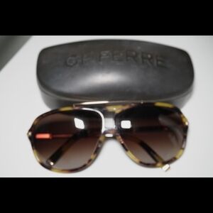 Gianfranco Ferre Brown Tortoise Sunglasses